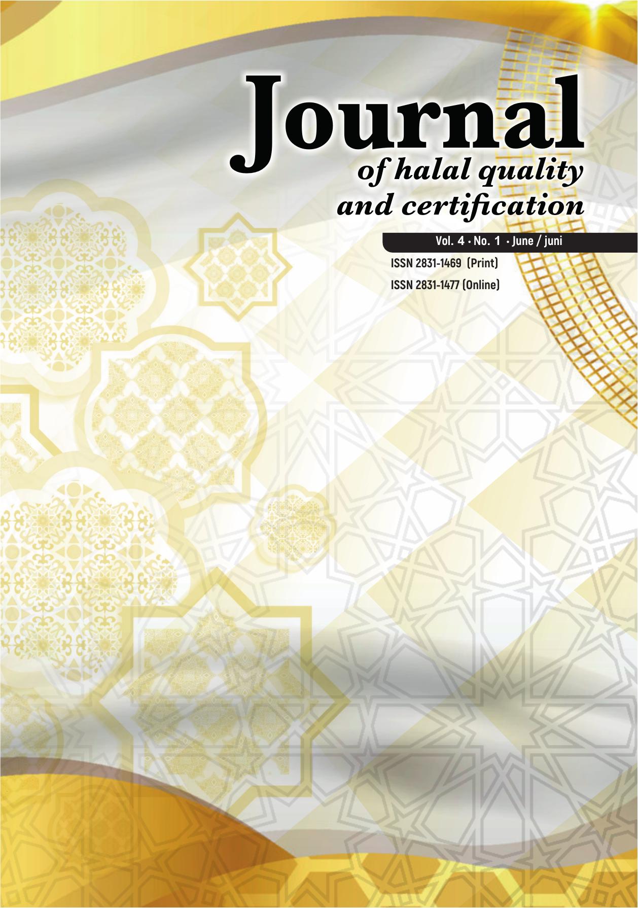Journal of Halal Quality and Certification — Vol. 4 No. 1 (2026) cover